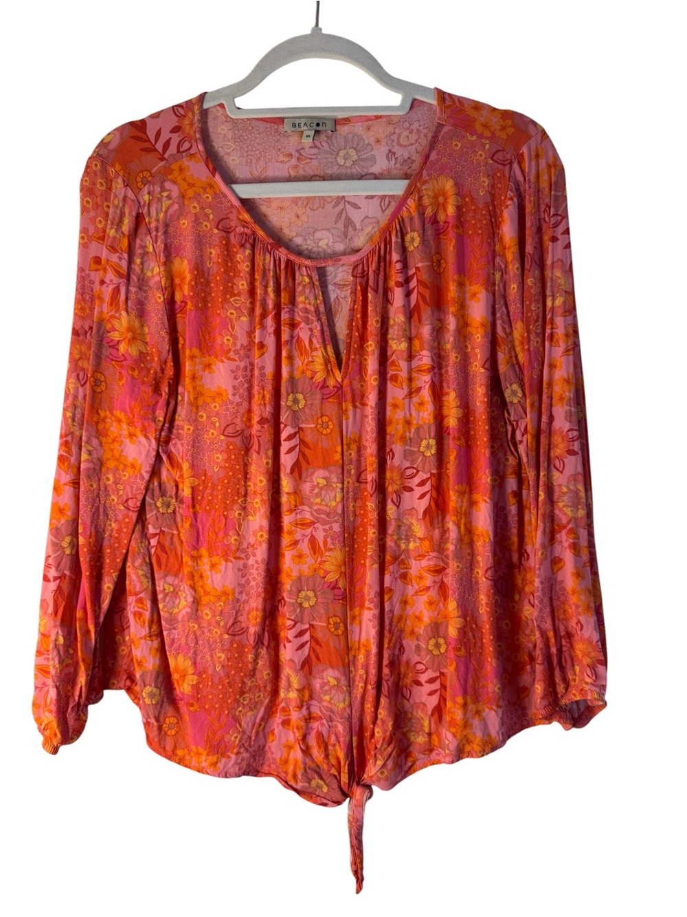 Beacon Front-knot Blouse XL
